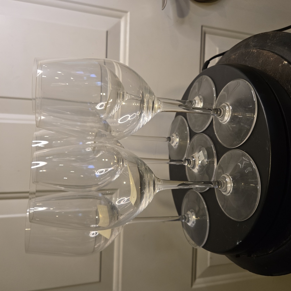 Riedel Crystal Glass Wine Stemmed Glasses Tumblers Set of 6 - Picture 9 of 9